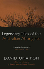 Book Cover Legendary Tales of the Australian Aborigines Paperback 2006 The Miegunyah Press 150