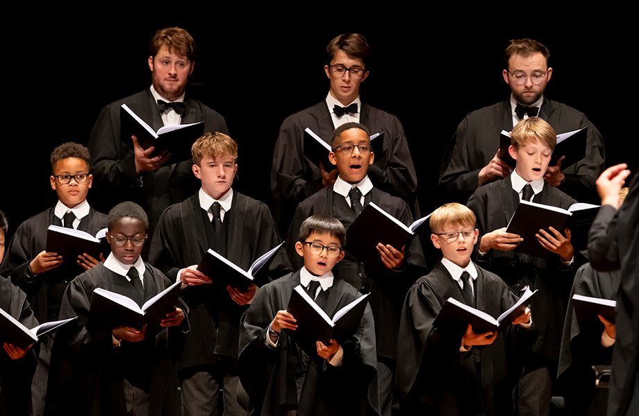 King's College Choir (photograph by James Grant)