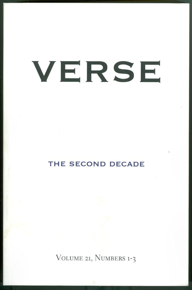 Verse: The second decade vol. 21, nos. 1-3