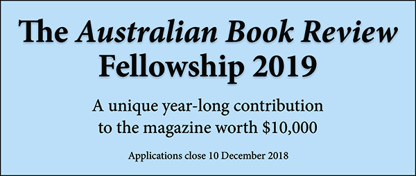 Applications to the 2019 Australian Book Review Fellowship are now open