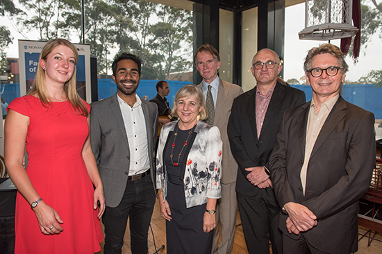 ABR team with Rae Frances at Monash launch 2