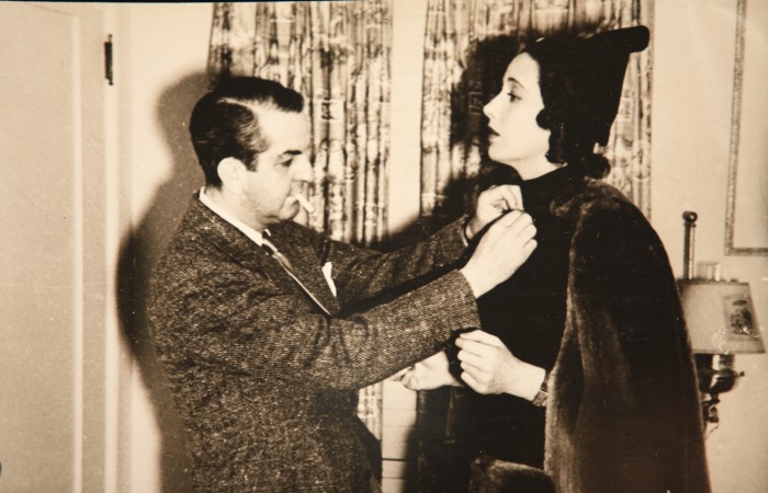 Orry-Kelly with Kay Francis (photograph courtesy of Scotty Bowers)