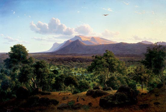 Eugene von Guerard Mount William 1857