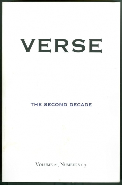 David McCooey reviews ‘Verse: The second decade vol. 21, nos. 1–3’ edited by Brian Henry and Andrew Zawacki