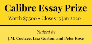 2020 Calibre Essay Prize