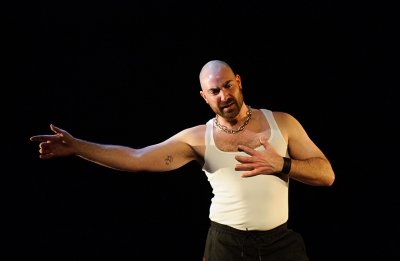 Charles Purcell as Daddy in Blood (photograph by Sarah Walker) 