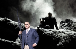 Christopher Maltman as Wotan (© 2023 ROH photograph by Monika Rittershaus)